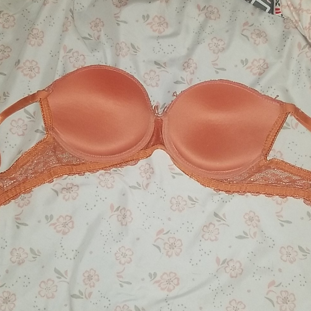 Black Fuchsia Bra - Picture 2 of 4